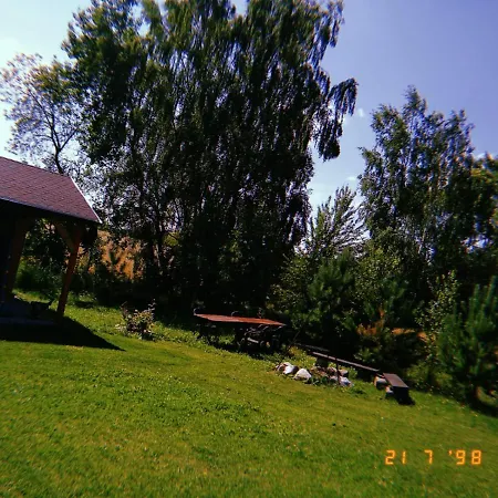 Malinowa Przystan Drewniany Z Ruska Bania