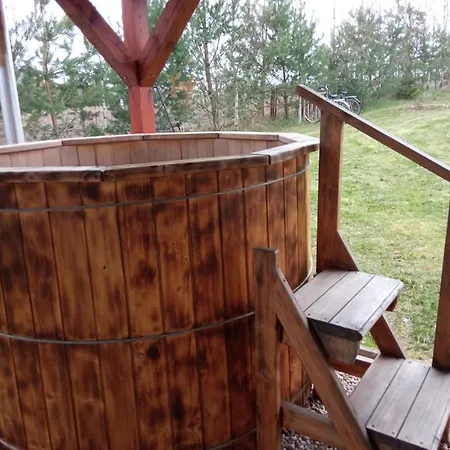 Lodge Malinowa Przystan Drewniany Z Ruska Bania *
