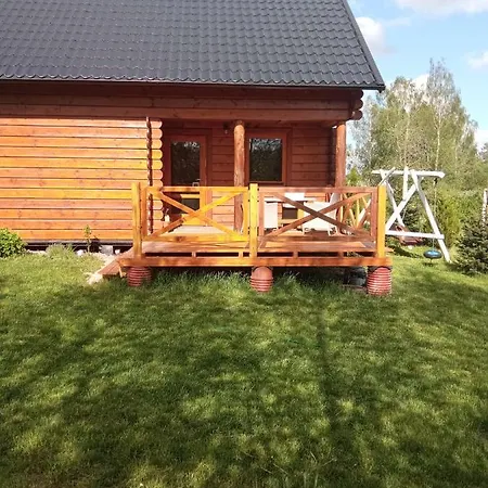 Alojamento de Turismo Selvagem Malinowa Przystan Drewniany Z Ruska Bania