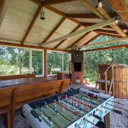 Lodge Malinowa Przystan Drewniany Z Ruska Bania Strzepcz