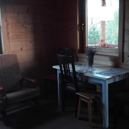 Malinowa Przystan Drewniany Z Ruska Bania Lodge Strzepcz